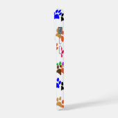 colorful cat paws phone case iPhone hülle (Linke Seite)