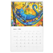 Colorful Cats – Modern Art Calendar 2026 Kalender (Mär 2026)