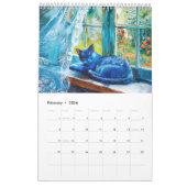 Colorful Cats – Modern Art Calendar 2026 Kalender (Feb 2026)