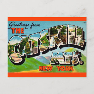 Colorful Catskill Mountains Grüße Postkarte