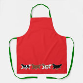 Colorful Cavaliers Schürze (Vorderseite)