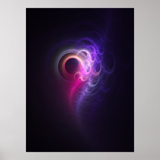 colorful chaos rays poster (Vorne)