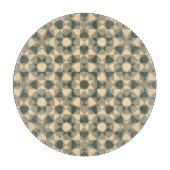 Colorful Checker Diamond Plaid Pattern Schneidebrett (Vorderseite)