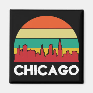 Colorful Chicago Windy City City City City City Ci Magnet