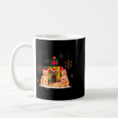 Colorful Christmas Lights Cat Christmas Pajamas Ch Kaffeetasse (Links)