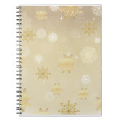 Colorful Christmas Notebook – Festive Winter Desig Notizblock (Vorderseite)