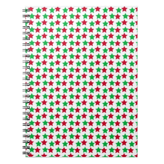 Colorful Christmas Notebook – Festive Winter Desig Notizblock (Vorderseite)