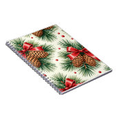Colorful Christmas Notebook – Festive Winter Desig Notizblock (Rechte Seite)