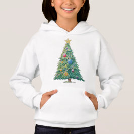 Colorful Christmas Tree Hoodie