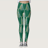 Colorful Christmas Tree Leggings (Vorderseite)