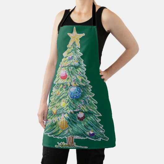 Colorful Christmas Tree Schürze (InSitu)