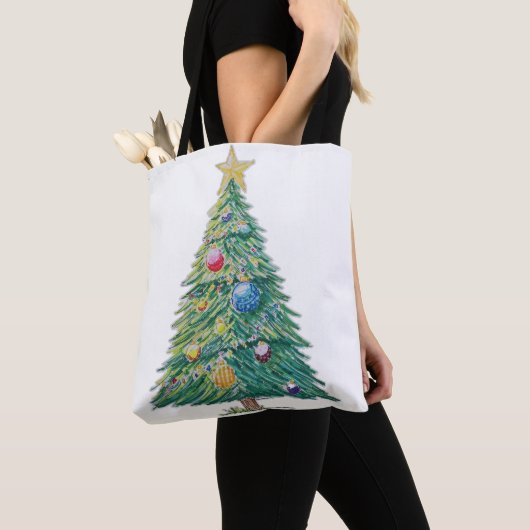 Colorful Christmas Tree Tasche (Von Nahem)
