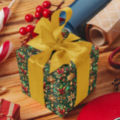 Colorful Christmas Vibe Festive Pattern Geschenkpapier