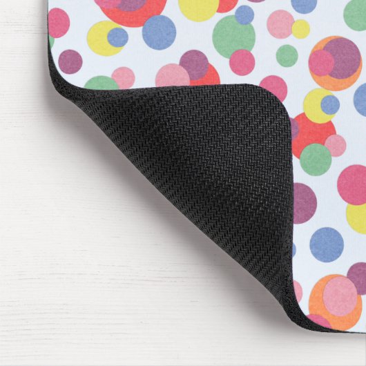 Colorful Circle Collection Mousepad (Ecke)