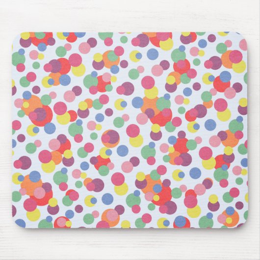 Colorful Circle Collection Mousepad (Vorne)