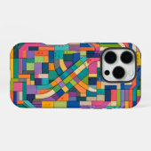 Colorful Circuitry iPhone Hülle (Rückseite (Horizontal))