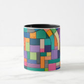 Colorful Circuitry Tasse (Zentrum)