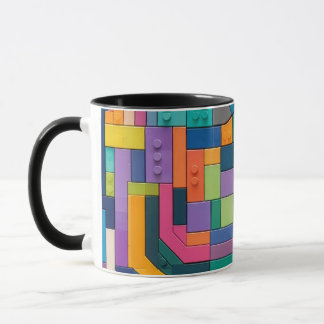 Colorful Circuitry Tasse