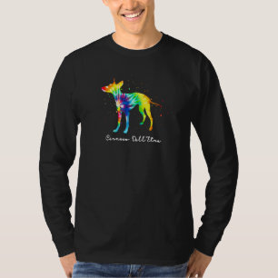 Colorful Cirneco Dell Etna Dog Mama Cirneco Dell E T-Shirt