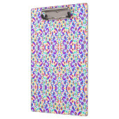 Colorful clipboard with a vibrant klemmbrett (Links)