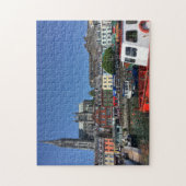 Colorful Cobh Harbour (Irland) Puzzle (Vertikal)