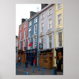 Colorful Cobh Poster