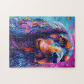 Colorful Cocker Spaniel Puzzle (Horizontal)