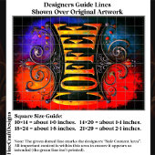 Colorful Coffee Café Sign Design EY3 Decoupage Seidenpapier