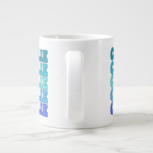 Colorful Collie Tasse (Rückseite)