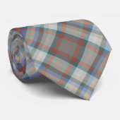 Colorful Colors Of The Year Checkered Pattern Krawatte (Gerollt)