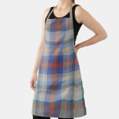 Colorful Colors Of The Year Checkered Pattern      Schürze (InSitu)