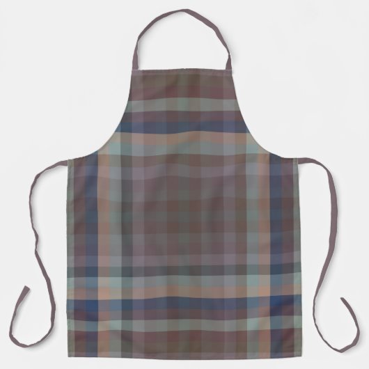 Colorful Colors Of The Year Checkered Pattern Schürze (Vorderseite)
