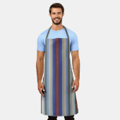 Colorful Colors Of The Year Vertical Striped Schürze (Getragen)