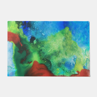 Colorful Colorwash Fußmatte