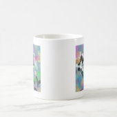 Colorful Confetti Bokeh Dots Kaffeetasse (Mittel)