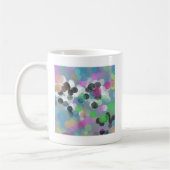 Colorful Confetti Bokeh Dots Kaffeetasse (Links)