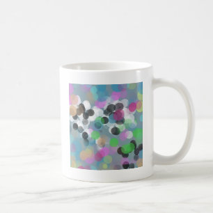 Colorful Confetti Bokeh Dots Kaffeetasse