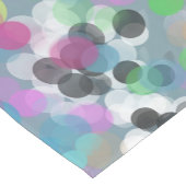 Colorful Confetti Bokeh Dots Kurzer Tischläufer (Ecke)