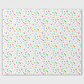 Colorful Confetti Geschenkpapier (Flach)