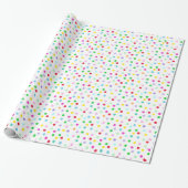 Colorful Confetti Geschenkpapier (Ungerollt)