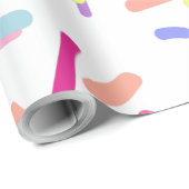 Colorful Confetti Geschenkpapier (Rolleneckpunkt)