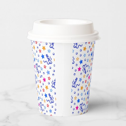 Colorful Confetti Pappbecher (Rechts)