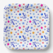 Colorful Confetti Pappteller (Vorderseite)