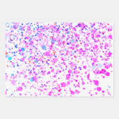 Colorful Confetti Wedding Geschenkpapier Set (Vorderseite)