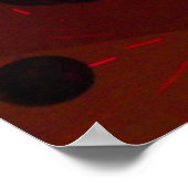 Colorful Cosmos Print #3 Poster (Ecke)