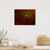 Colorful Cosmos Print #3 Poster (Küche)