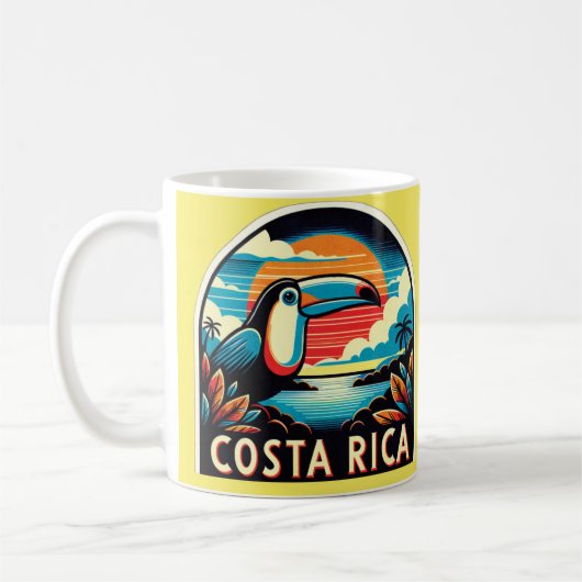 Colorful COSTA RICA Mug Kaffeetasse (Links)