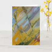 Colorful Crayola Jasper Karte (Gelbe Blume)