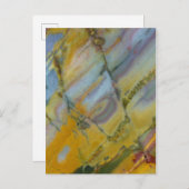 Colorful Crayola Jasper Postkarte (Vorne/Hinten)