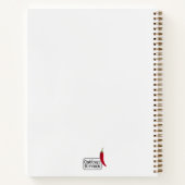 Colorful Crochet Gemüsemushroom Collage Name Notizblock (Rückseite)